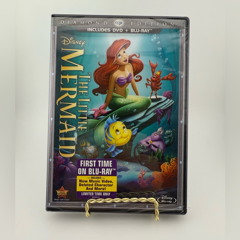 The Little Mermaid Diamond Edition: Blu-ray / DVD in Original Packaging